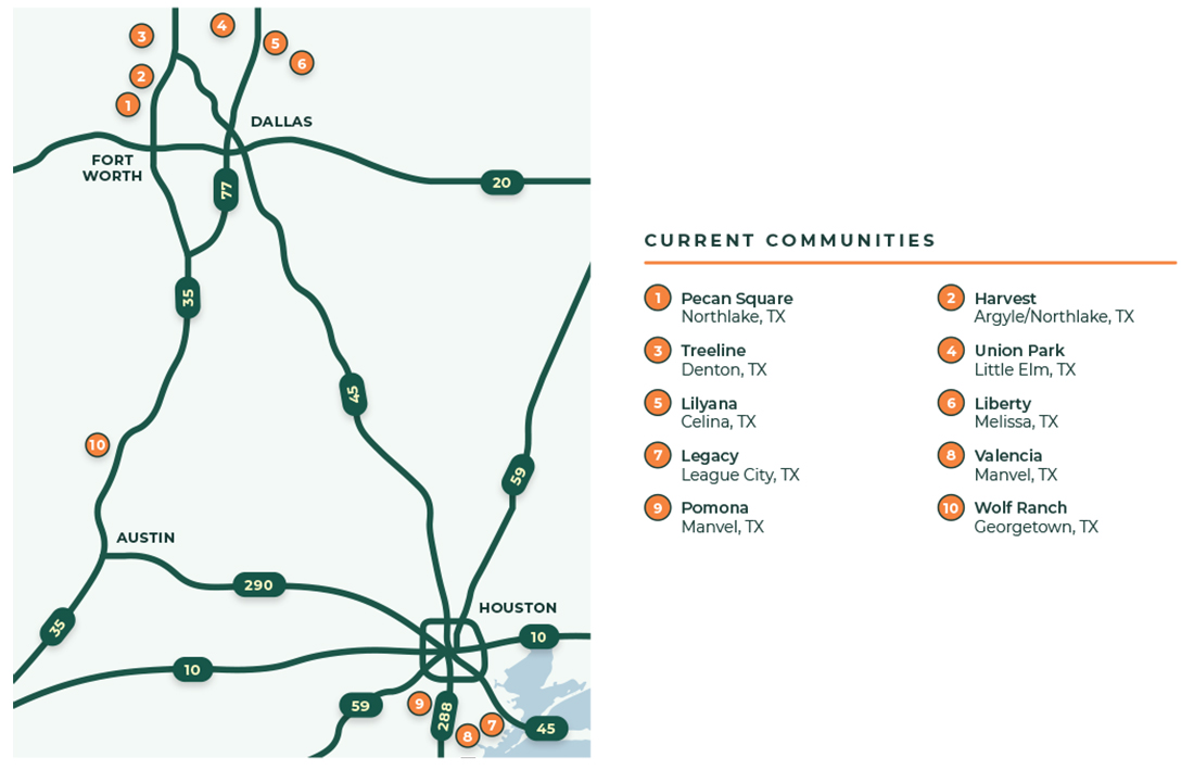 communities map