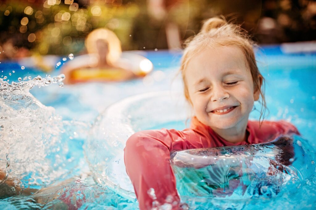 Girl Swimming